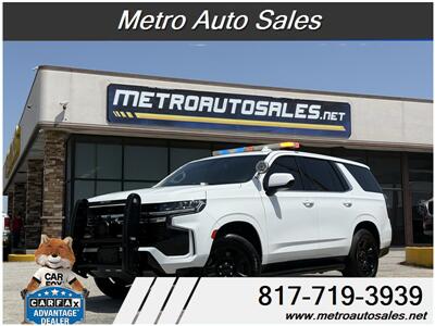 2021 Chevrolet Tahoe Police SUV