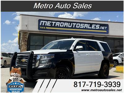 2020 Chevrolet Tahoe Police SUV