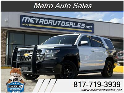 2017 Chevrolet Tahoe Police SUV