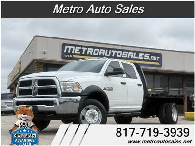 2014 RAM 4500 Flatbed Chassis