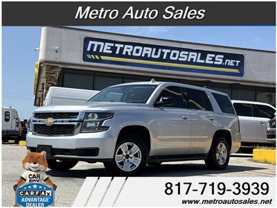 2018 Chevrolet Tahoe Police SUV