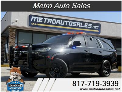 2022 Chevrolet Tahoe Police SUV