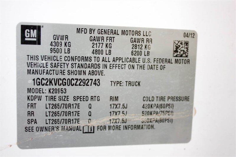 2012 Chevrolet Silverado 2500HD Work Truck - Photo 40 - Arlington, TX 76011