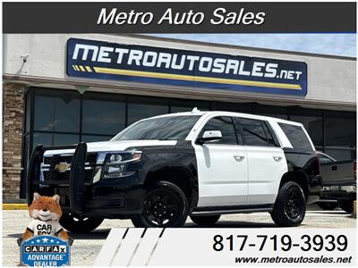 2018 Chevrolet Tahoe Police SUV