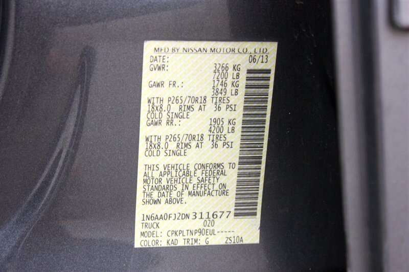 2013 Nissan Titan SV - Photo 40 - Arlington, TX 76011