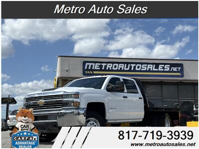 2018 Chevrolet Silverado 3500HD CC Work Truck Chassis