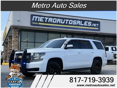 2017 Chevrolet Tahoe Police SUV