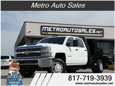 2017 Chevrolet Silverado 3500HD CC Work Truck Chassis
