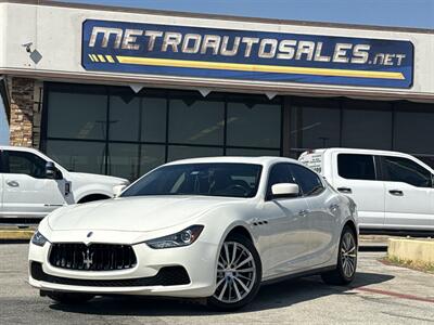 2014 Maserati Ghibli Sedan