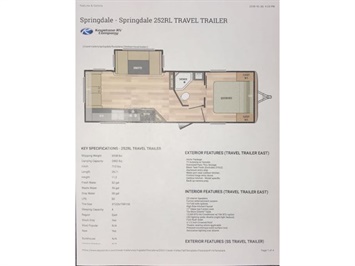 2013 Springdale 25 foot trailer Keystone   - Photo 2 - Coombs, BC V0R 1M0