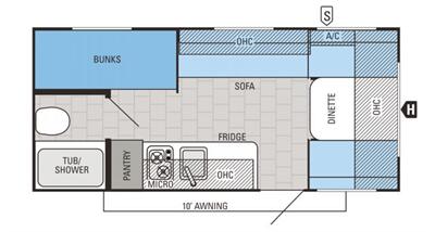 2015 Jayco JayFlight SLX Baha Edition 184 BH Bunk beds   - Photo 3 - Coombs, BC V0R 1M0