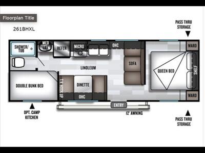 2020 Forest River Cruise Lite T261BHXL  Bunk Beds - Photo 2 - Coombs, BC V0R 1M0