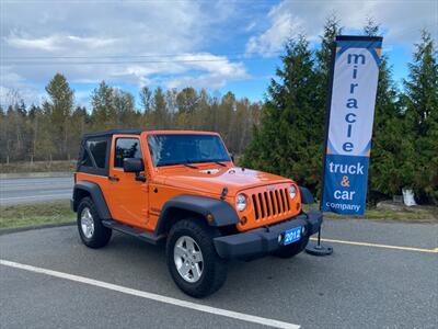 2012 Jeep Wrangler Sport Automatic with A/C Power Group and Navi   - Photo 1 - Coombs, BC V0R 1M0