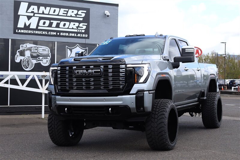 2025 GMC Sierra 3500 Denali Ultimate  LIFTED DIESEL 24  " RIMS 37 " TIRES TRUCK 4X4 LOADED - Photo 1 - Gresham, OR 97030