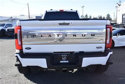 2024 Ford F-450 Super Duty Platinum  LIFTED DIESEL TRUCK 4X4 LOADED - Photo 4 - Gresham, OR 97030