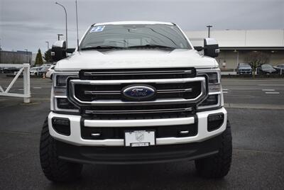 2022 Ford F-350 Platinum  LIFTED DIESEL TRUCK 4X4 LOADED - Photo 8 - Gresham, OR 97030