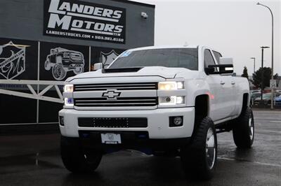 2015 Chevrolet Silverado 2500 High Country TUNED DELETED COMPOUND TURBOS 37 " TIRES LOADED - Photo 1 - Gresham, OR 97030