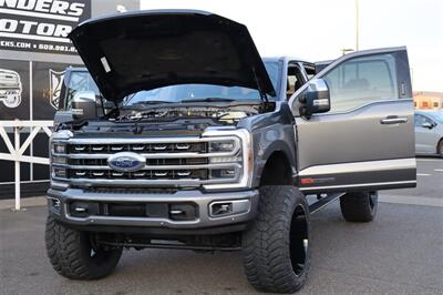2024 Ford F-350 Platinum LIFTED DIESEL HI OUT PUT TRUCK 4X4 LOADED - Photo 31 - Gresham, OR 97030