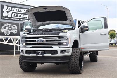 2025 Ford F-350 PLATINUM PLUS  26 " RIMS 38 " TIRES LIFTED DIESEL TRUCK LOADED - Photo 40 - Gresham, OR 97030