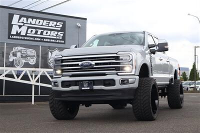 2025 Ford F-350 PLATINUM PLUS  26 " RIMS 38 " TIRES LIFTED DIESEL TRUCK LOADED - Photo 1 - Gresham, OR 97030