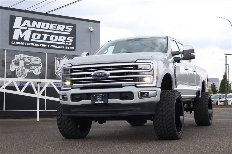 2025 Ford F-350 PLATINUM PLUS  26 " RIMS 38 " TIRES LIFTED DIESEL TRUCK LOADED - Photo 1 - Gresham, OR 97030