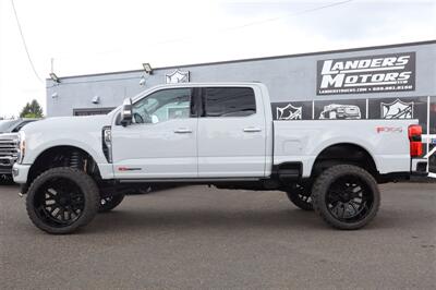 2025 Ford F-350 PLATINUM PLUS  26 " RIMS 38 " TIRES LIFTED DIESEL TRUCK LOADED - Photo 2 - Gresham, OR 97030