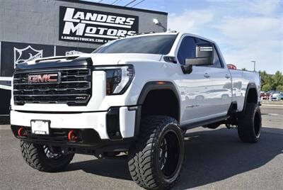 2025 GMC Sierra 3500 AT4 CREW CAB LONG BE  6.6L DURAMAX ALLISON 10-SPEED LIFTED LOADED - Photo 1 - Gresham, OR 97030