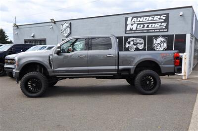 2024 Ford F-350 Platinum  LIFTED DIESEL TRUCK 4X4 LOADED - Photo 2 - Gresham, OR 97030