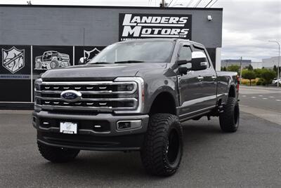 2024 Ford F-350 Platinum  LIFTED LONG BED DIESEL 4X4 LOADED - Photo 1 - Gresham, OR 97030