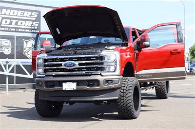 2023 Ford F-350 King Ranch  LIFTED LONG BED DIESEL 4X4 LOADED - Photo 36 - Gresham, OR 97030
