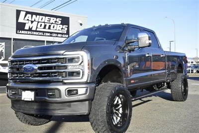 2024 Ford F-350 Platinum  LIFTED LONG BED  DIESEL TRUCK 4X4 LOADED