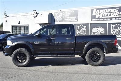 2015 RAM 1500 Tradesman  CREW CAB LIFTED FOUR WHEEL DRIVE