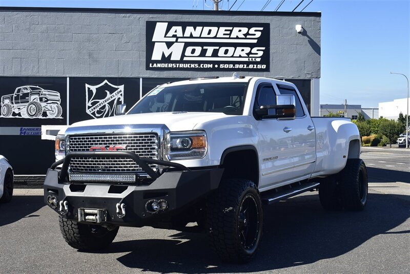 2015 GMC Sierra 3500 Denali LIFTED DUALLY LOADED GMC 3500 - Photo 1 - Gresham, OR 97030