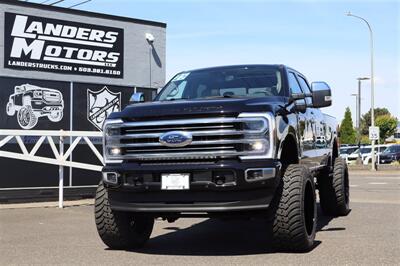 2025 Ford F-350 PLATINUM PLUS LIFTED DIESEL TRUCK 4X4 LOADED - Photo 1 - Gresham, OR 97030