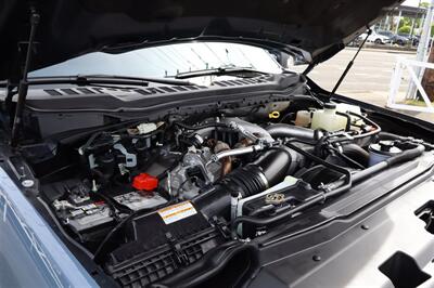 2023 Ford F-350 Platinum  LIFTED DIESEL TRUCK AZURE GREY WITH CARMELO 4X4 LOADED - Photo 10 - Gresham, OR 97030