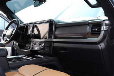 2023 Ford F-350 Platinum  LIFTED DIESEL TRUCK AZURE GREY WITH CARMELO 4X4 LOADED - Photo 34 - Gresham, OR 97030