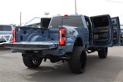 2023 Ford F-350 Platinum  LIFTED DIESEL TRUCK AZURE GREY WITH CARMELO 4X4 LOADED - Photo 40 - Gresham, OR 97030