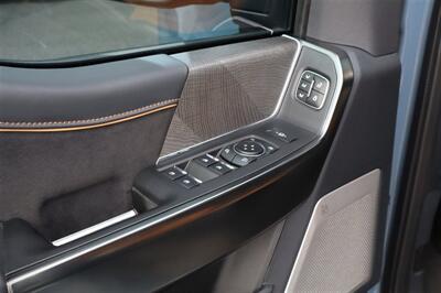 2023 Ford F-350 Platinum  LIFTED DIESEL TRUCK AZURE GREY WITH CARMELO 4X4 LOADED - Photo 17 - Gresham, OR 97030