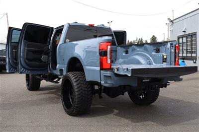 2023 Ford F-350 Platinum  LIFTED DIESEL TRUCK AZURE GREY WITH CARMELO 4X4 LOADED - Photo 37 - Gresham, OR 97030
