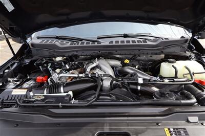 2023 Ford F-350 Platinum  LIFTED DIESEL TRUCK AZURE GREY WITH CARMELO 4X4 LOADED - Photo 9 - Gresham, OR 97030