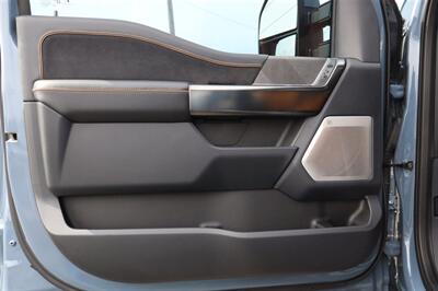 2023 Ford F-350 Platinum  LIFTED DIESEL TRUCK AZURE GREY WITH CARMELO 4X4 LOADED - Photo 16 - Gresham, OR 97030