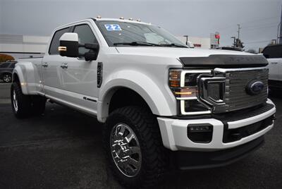 2022 Ford F-450 Super Duty Limited  LIFTED DIESEL TRUCK 4X4 LOADED - Photo 6 - Gresham, OR 97030