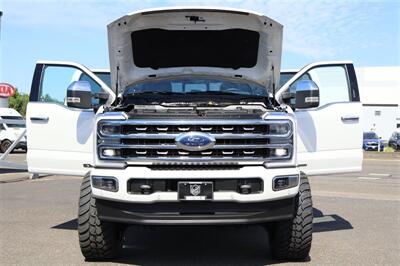 2023 Ford F-350 Platinum LIFTED DIESEL TRUCK 4X4 LOADED - Photo 44 - Gresham, OR 97030