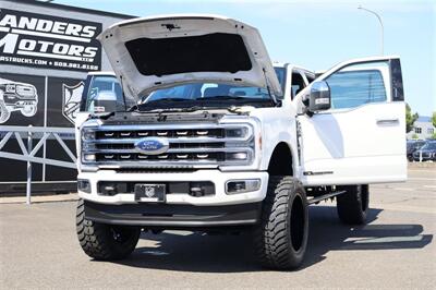 2023 Ford F-350 Platinum LIFTED DIESEL TRUCK 4X4 LOADED - Photo 36 - Gresham, OR 97030