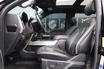 2021 Ford F-450 Super Duty Platinum  F-450 LVLED ON 22 " FORGED RIMS AND 37 " TIRES LOADED - Photo 14 - Gresham, OR 97030