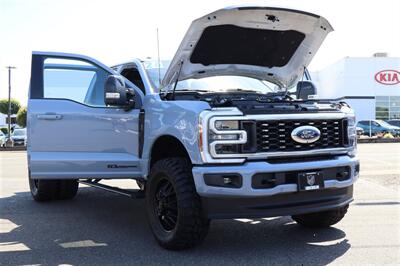 2026 Ford F-350 PLATINUM  GLACIER GREY LVLED DUALLY DIESEL TRUCK 4X4 LOADED - Photo 45 - Gresham, OR 97030