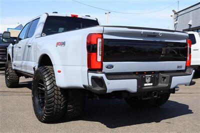 2026 Ford F-350 PLATINUM  GLACIER GREY LVLED DUALLY DIESEL TRUCK 4X4 LOADED - Photo 3 - Gresham, OR 97030