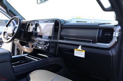 2026 Ford F-350 PLATINUM  GLACIER GREY LVLED DUALLY DIESEL TRUCK 4X4 LOADED - Photo 35 - Gresham, OR 97030
