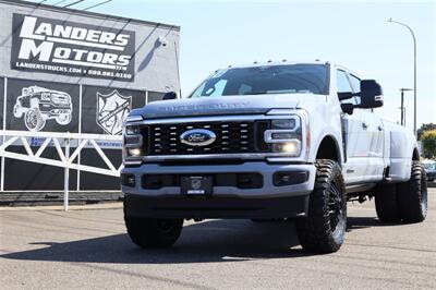 2026 Ford F-350 PLATINUM  GLACIER GREY LVLED DUALLY DIESEL TRUCK 4X4 LOADED - Photo 1 - Gresham, OR 97030