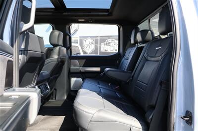 2026 Ford F-350 PLATINUM  GLACIER GREY LVLED DUALLY DIESEL TRUCK 4X4 LOADED - Photo 29 - Gresham, OR 97030